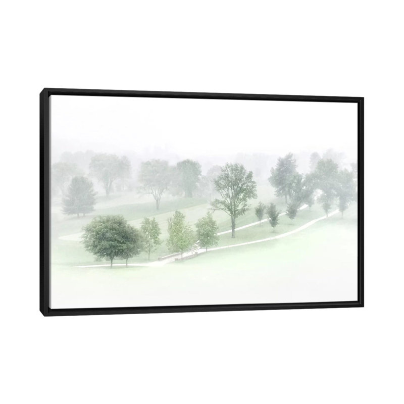 « hanie i », impression sur toile, H 18 po x l 26 po x P 1,5 po, Toile avec cadre noir, Pas de tapis