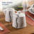 Deno 50 Piece Porcelain Dinnerware Set Service for 6