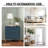 Double Drawer Nightstand (Set Of 2)-1481754985