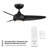 38'' Ceiling Fan with LED Lights-83109809