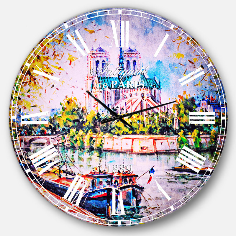 Horloge murale Swigart, Surdimensionné