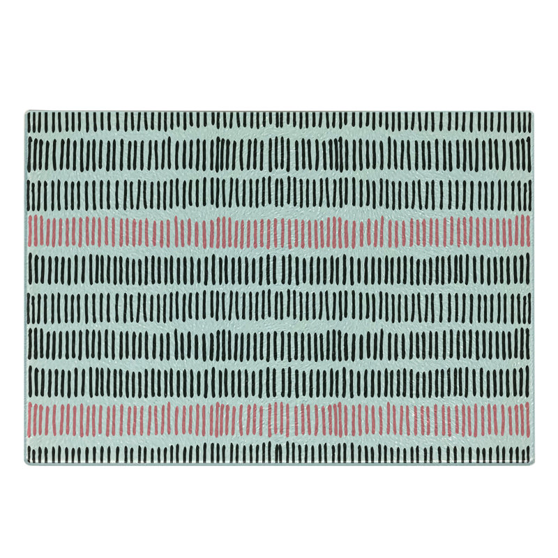 Planche à découper en verre trempé Ambesonne