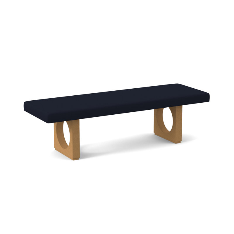 Void Upholstered Bench, Amber, Margaret Uniform