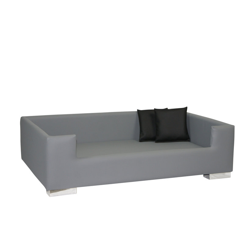 Yazmin Dog Sofa in Grey