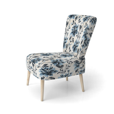 Chaise d'appoint en tissu d'ameublement Ferns