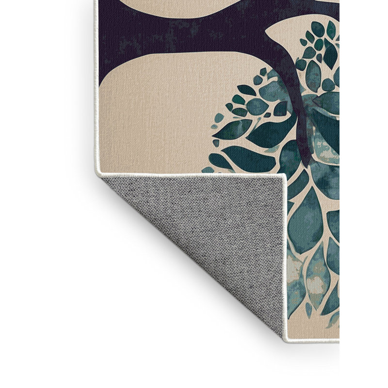 Tapis ombré Glade, Rond 4 pi