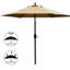 Parasol de marché avec inclinaison et manivelle 7,5 Keiwarren-209776936