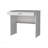 White Storage Desk With Drawer And Shelf, For Organized Workspaces And Efficient Home Offices.-124167780