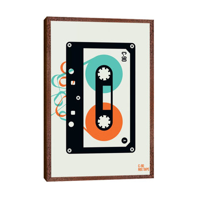 Icons - Mixtape by Bo Lundberg - Print on Canvas