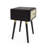 Beiro Solid Wood Nightstand-1370413556