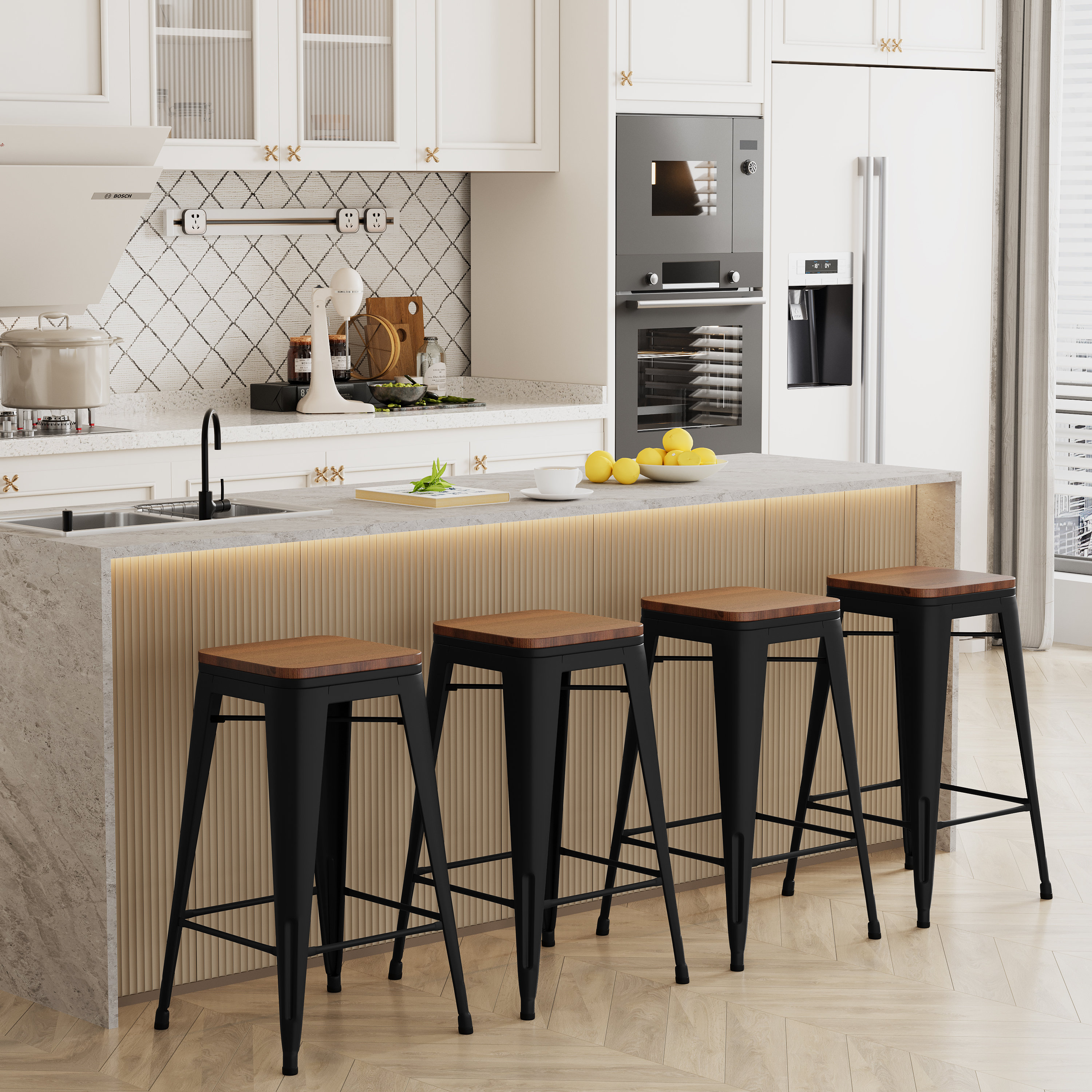 Trent Austin Design Moise Stool Reviews Wayfair