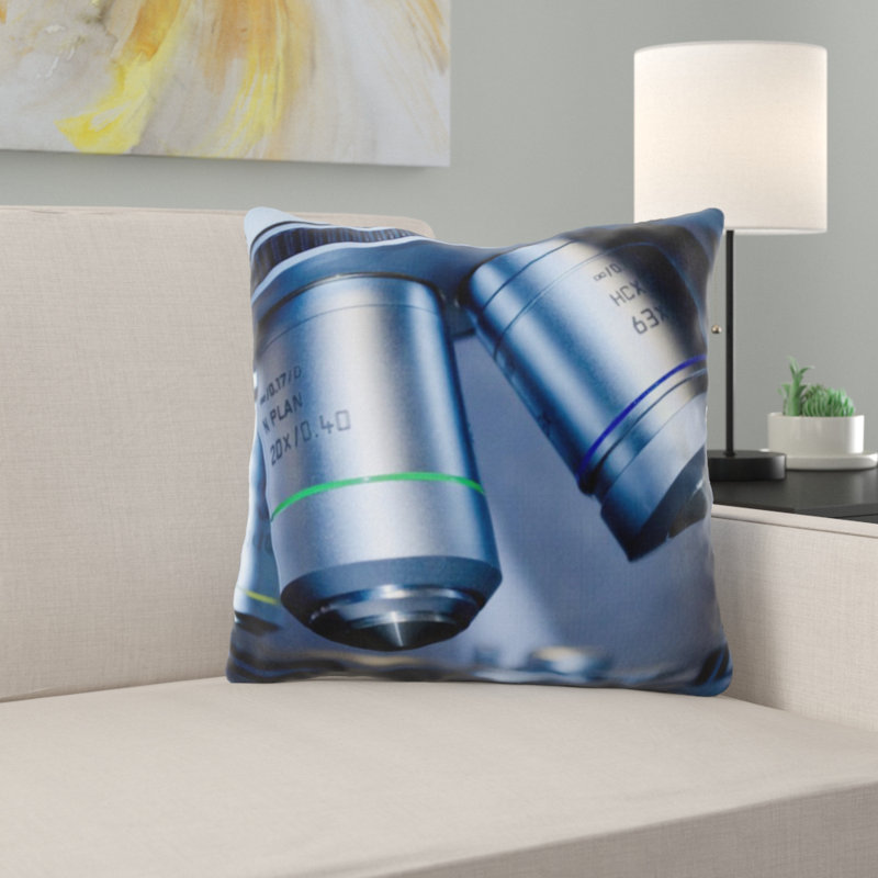 Microsuede Throw Pillow