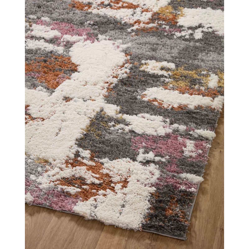 Pruneda Abstract Indoor Rug, Rectangle 7'10" x 10'