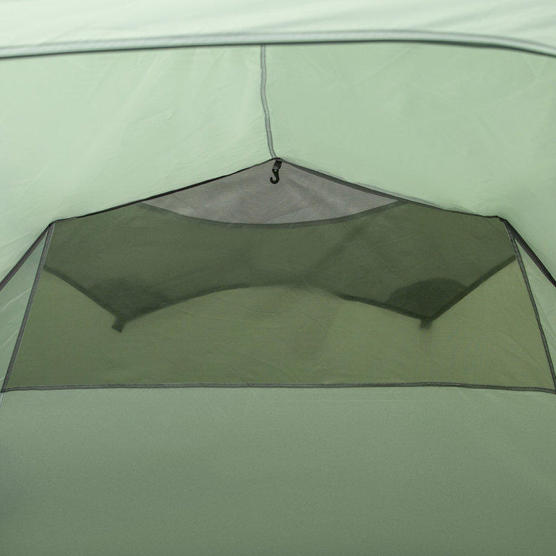 Lacey-Anne 2 Man Camping Tent with 2 Rooms Porch, Dark Green
