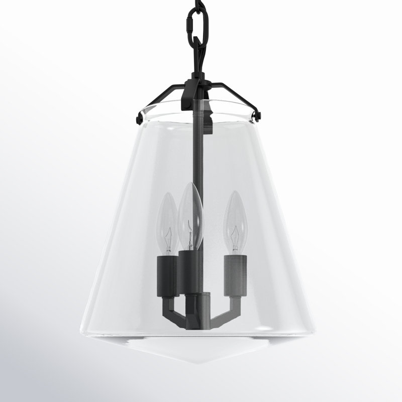 3 - Light Dimmable Bell Chandelier