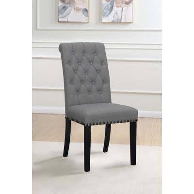 Modern Madi Fabric Upholstered Dining Side Chair (Set Of 2)