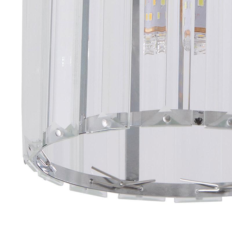 Crystal Semi Flush Mount