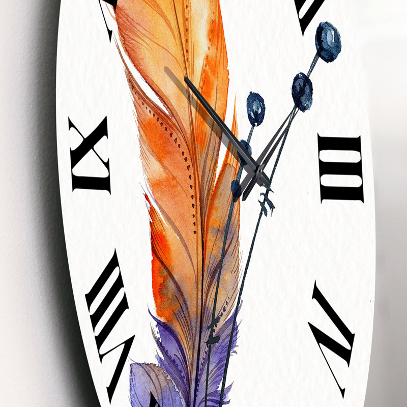 Horloge murale bohème et éclectique, Petit