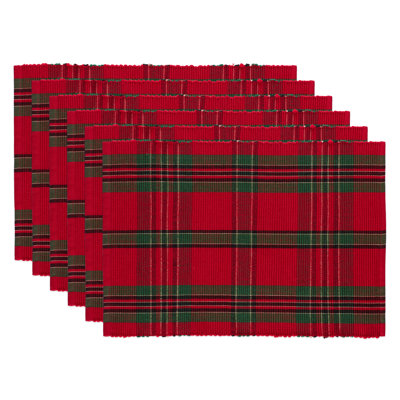 Valliere Plaid Rectangle Placemat