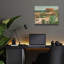  «Pop Desert 2» par Ethan Harper, art mural en verre acrylique, 16 po x 12 po