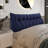 Sit-up Back Comfort Corduroy Bed Headboard Wedge Reading Pillow Triangular Backrest-99222255-99222256