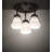 Mcalexander Glass Semi Flush Mount