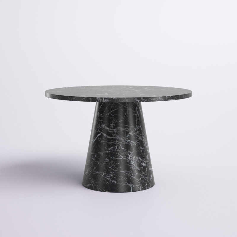 Etta Avenue™ Orenthal Round Marble Dining Table & Reviews | Wayfair