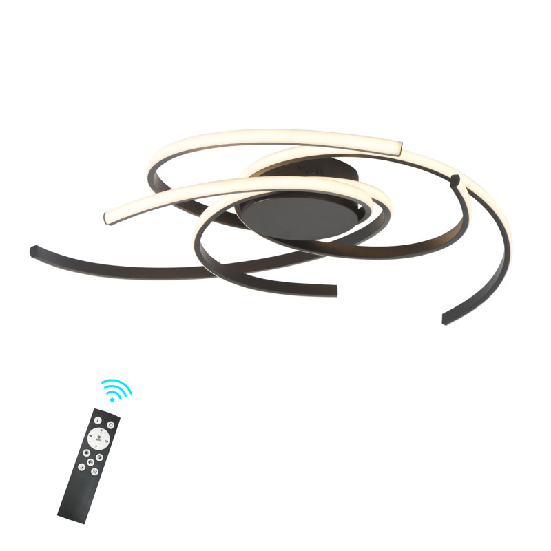 Codie 3-Light LED Semi Flush Mount - Dimmable