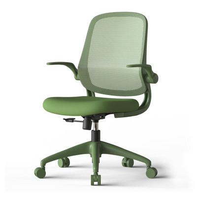 Ergonomic Office Chair with Flip-Up Arms, Mesh Desk Chair, home office chair computer chair ergonomic desk chair lumbar support chair rolling swivel chair