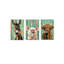3 Piece No Frame Print on Canvas