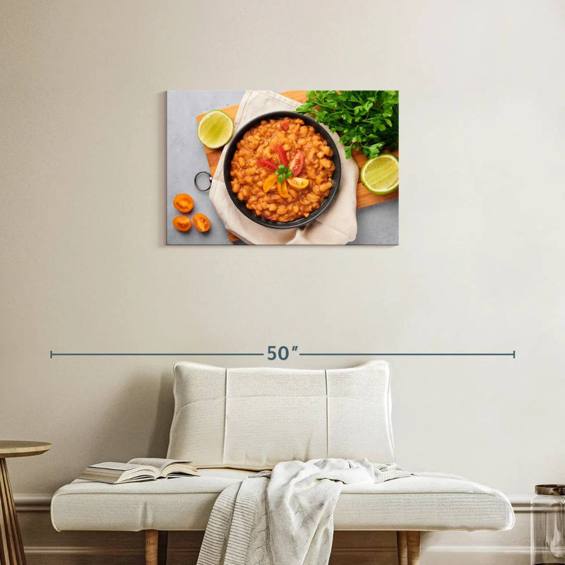 Egyptian Fava Beans, 20" H x 30" W