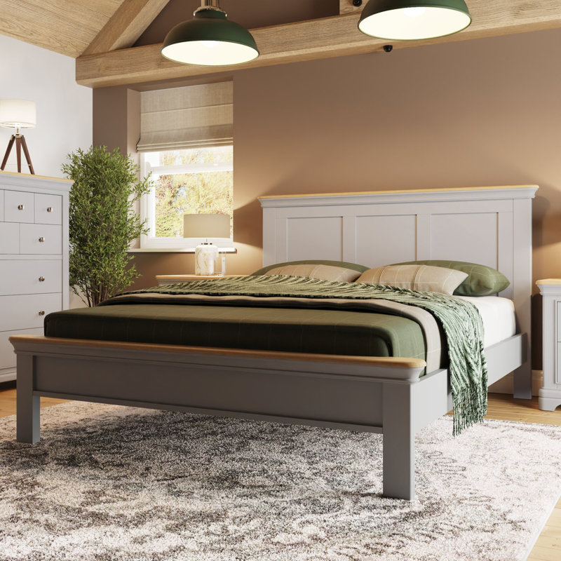 Joulon Shaker Panel Bed. 4ft6 Double (For UK Mattress 135 x 190) OR 5ft Kingsize (For UK Mattress 150 x 200), Kingsize (5')