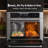 24 Inch Single Wall Oven, Knob Control, 5 Cooking Functions,, 2.5 Cu.ft.
