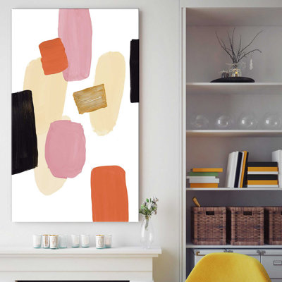Floating Shapes I par Lanie Loreth - Peinture