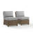 Deo Wicker Outdoor Armless Lounge Chair-961965777-961965789