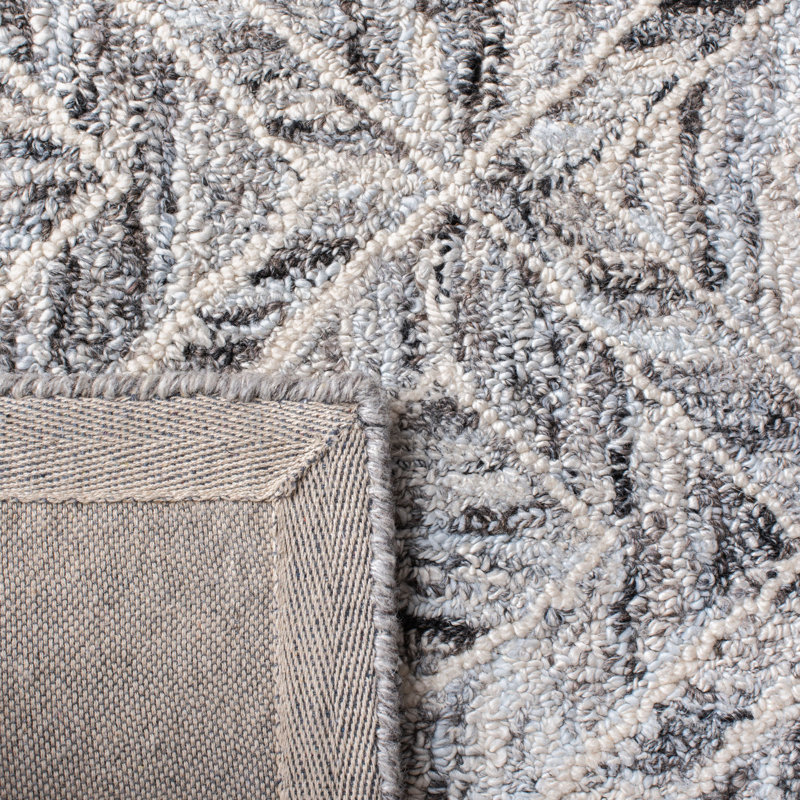 Belfort Hand Tufted Performance Geometric Rug, Rectangle 6' x 9'