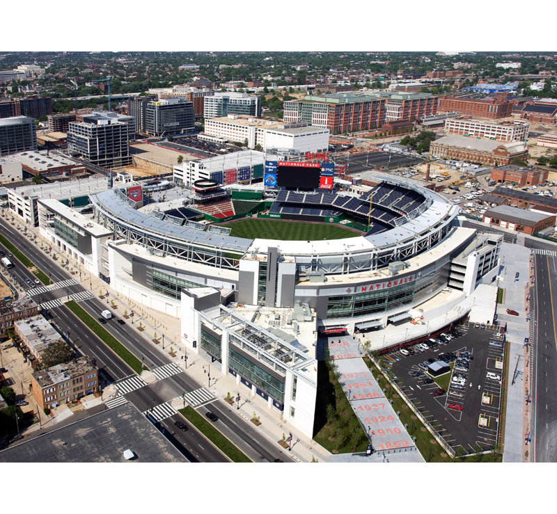 Nationals Park, 18" H x 24" W