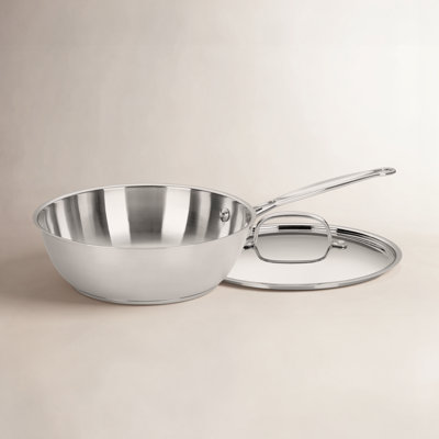 Cuisinart 3qt Stainless Steel Saucier with Lid