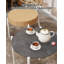Ensemble bistro 3 pièces, chaises d'extérieur en osier avec table basse-976229464