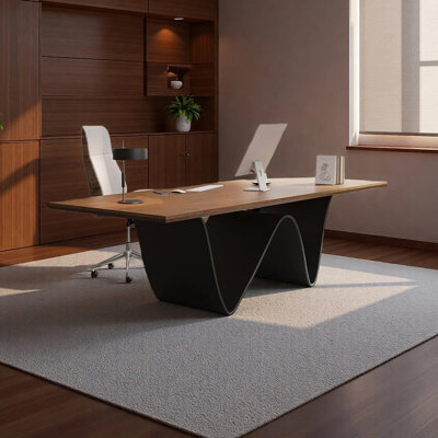 Bureau de luxe moderne et minimaliste