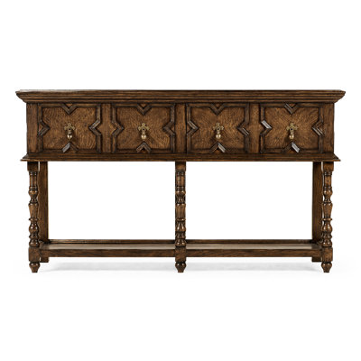 Sherwood Oak 64'' W Solid Wood Buffet