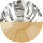 Paquet de 1,375 po de boutons carrés-90809725