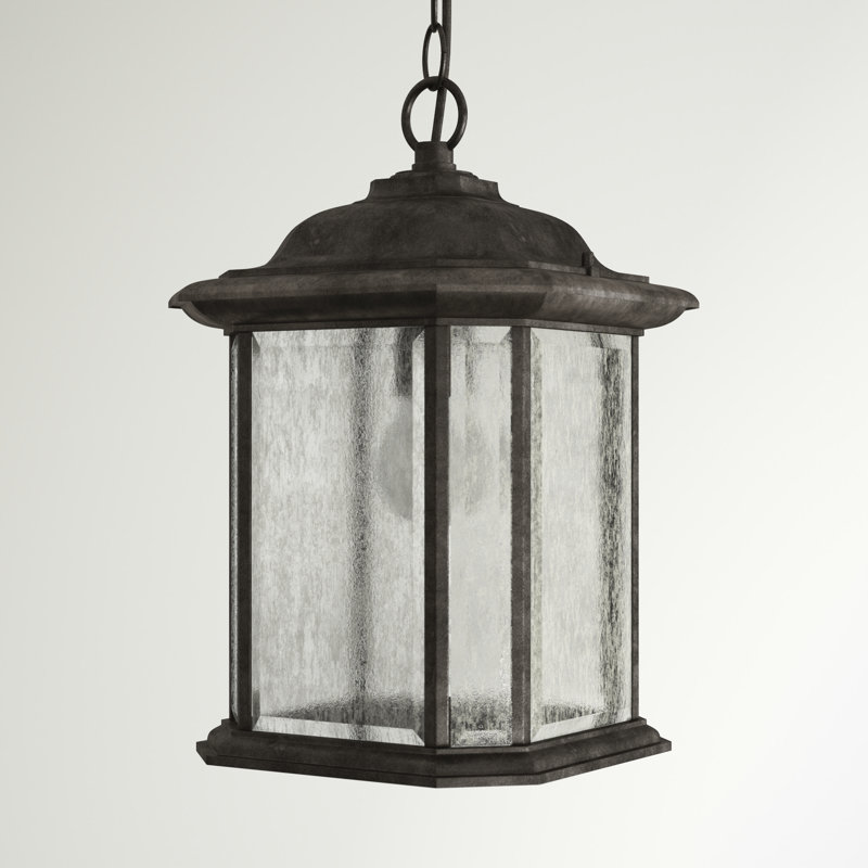 Luminaire suspendu d'extérieur à une lumière Kent de Génération Lighting , Bronze Oxford