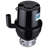 3/4 HP Continuous Feed Garbage Disposal with Chrome Flange and Stopper Kit