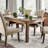 84" W Rustic Dining Table, Antique Black-511700931-451233061