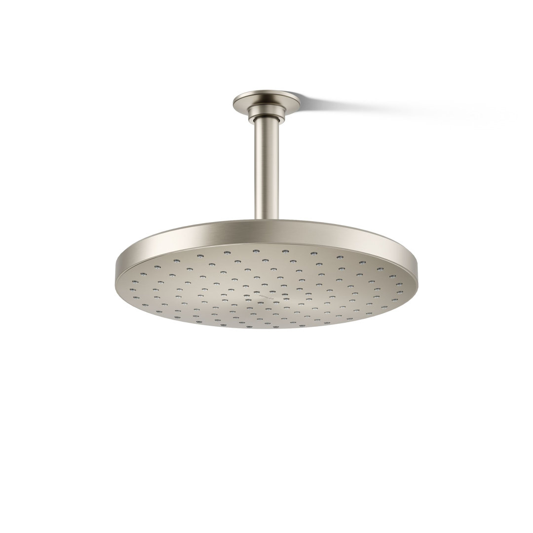 Awaken 10" Single-Function Wall or Ceiling-Mount Round Rainhead Kohler 