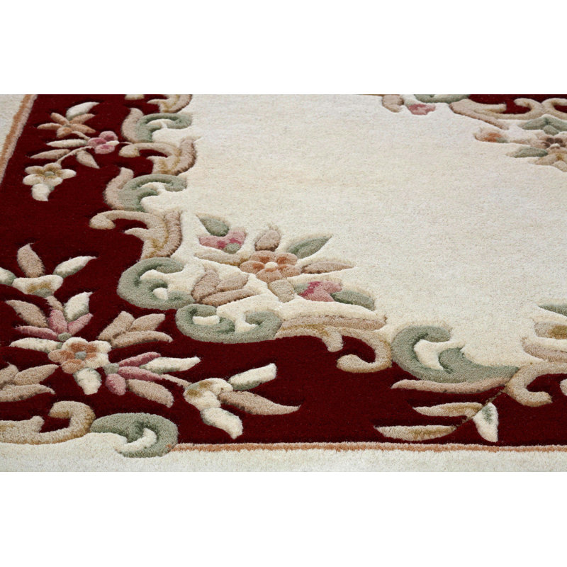 Hounslow Oriental Wool Area Rug, Round 120cm