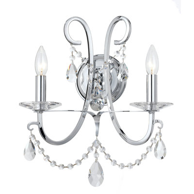 Itzhak 2-Light Candle Wall Light
