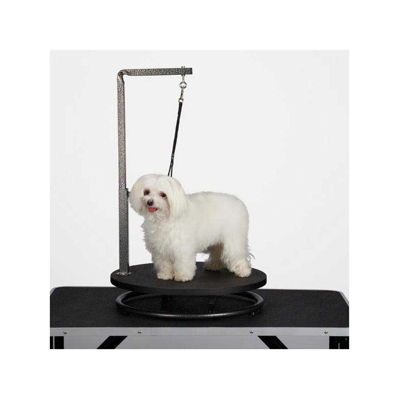 Table de nettoyage pour petit chien petedge, Noir