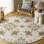 Metro 898 touffeté à la main 85% laine; Tapis oriental 15% coton